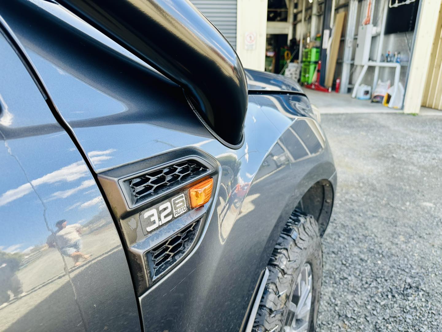 Ford PX1-3 Ranger (3.2Lt) 4" Short Entry Snorkel