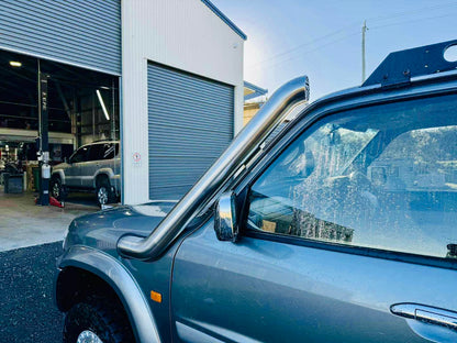 Nissan Patrol GU (TB45/48) Petrol 4" Cover Up/Rounded Guard Entry Snorkel