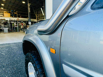 Nissan Patrol GU (TB45/48) Petrol 4" Cover Up/Rounded Guard Entry Snorkel