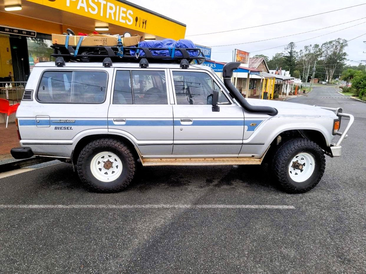Toyota Landcruiser 60 Series 4" Standard Snorkel with Ram Head