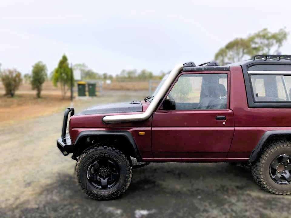 Daihatsu Rocky - Snorkel - Basic Weld Polished