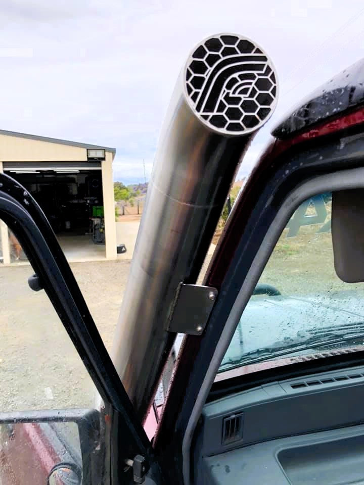 Daihatsu Rocky - Snorkel - Basic Weld Polished