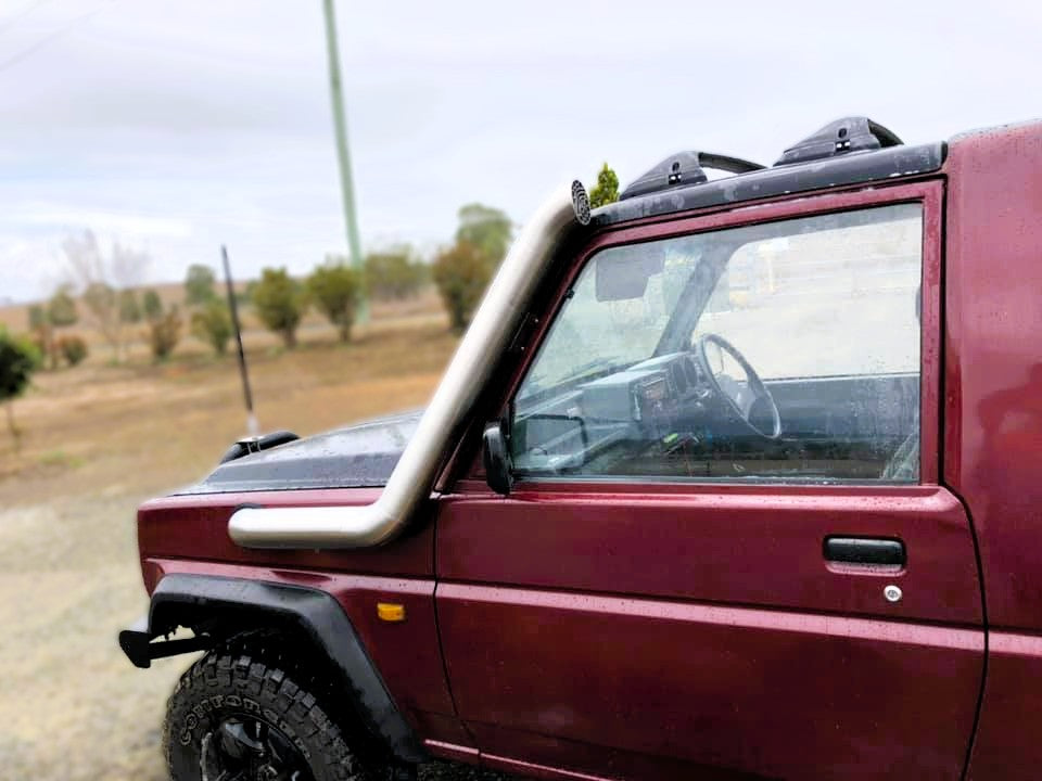 Daihatsu Rocky - Snorkel - Basic Weld Polished