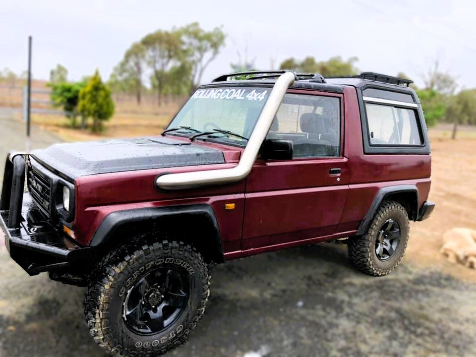 Daihatsu Rocky - Snorkel - Basic Weld Polished