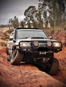 Toyota LandCruiser 100/105 Series - 5" Mid Entry Snorkel - Seamless Powder Coated