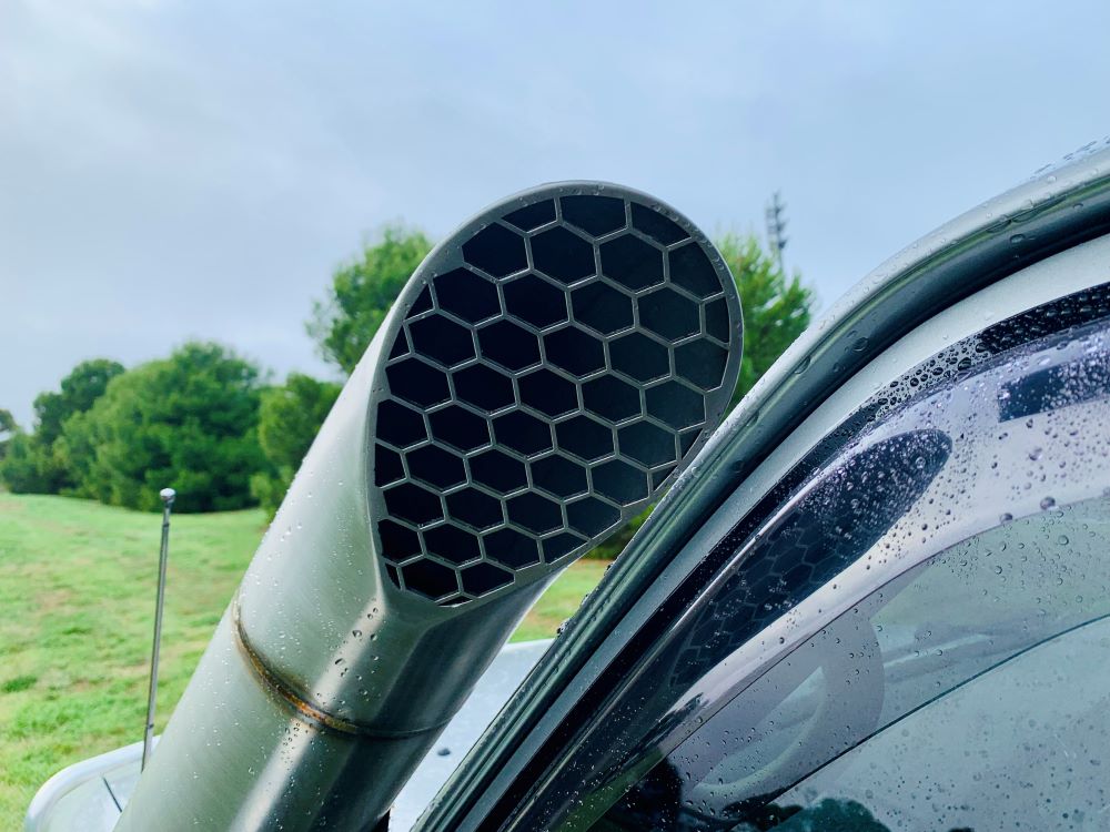 Nissan Patrol GU S1-4 - ENTRY LEVEL - 5" Snorkel - Basic Weld RAW
