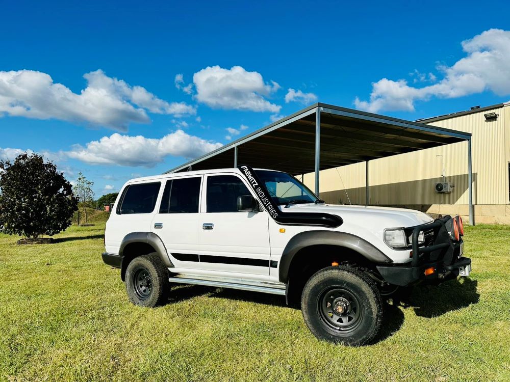 Toyota Landcruiser - 80 Series - 5" Snorkel - Seamless Powder Coated