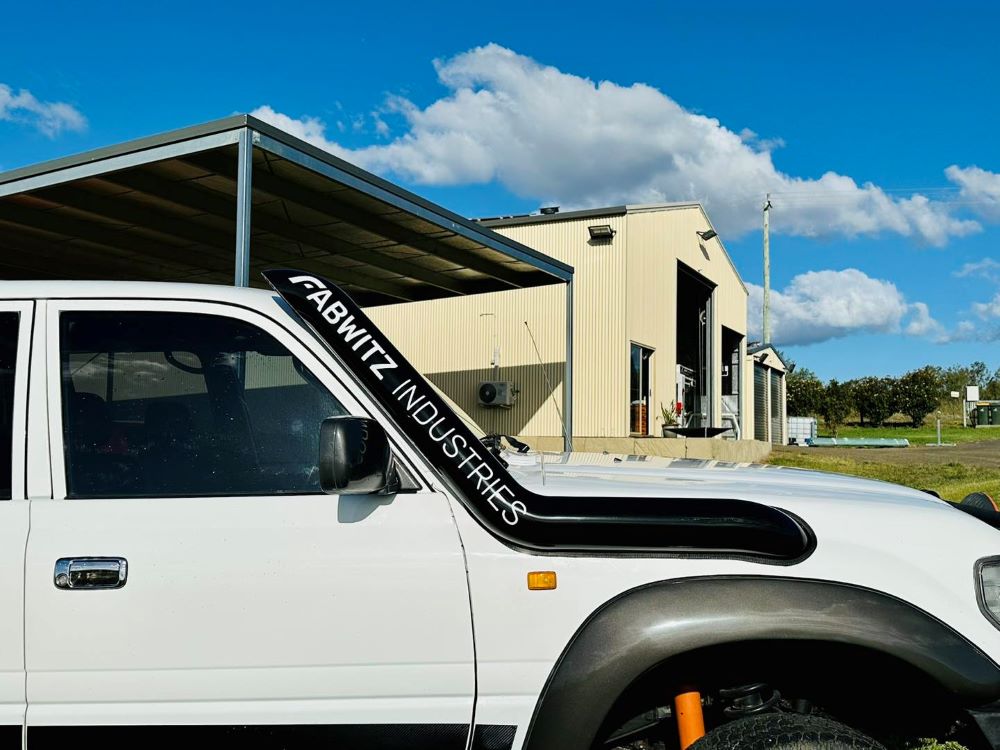 Toyota Landcruiser - 80 Series - 5" Snorkel - Seamless Powder Coated