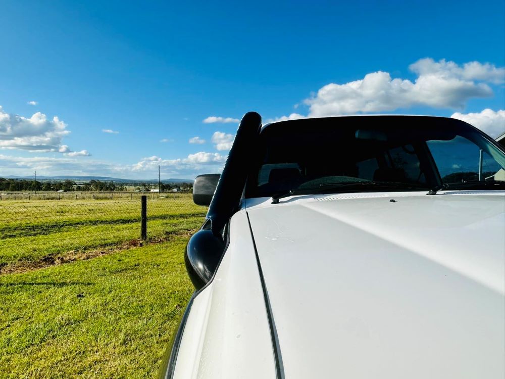 Toyota Landcruiser - 80 Series - 5" Snorkel - Seamless Powder Coated