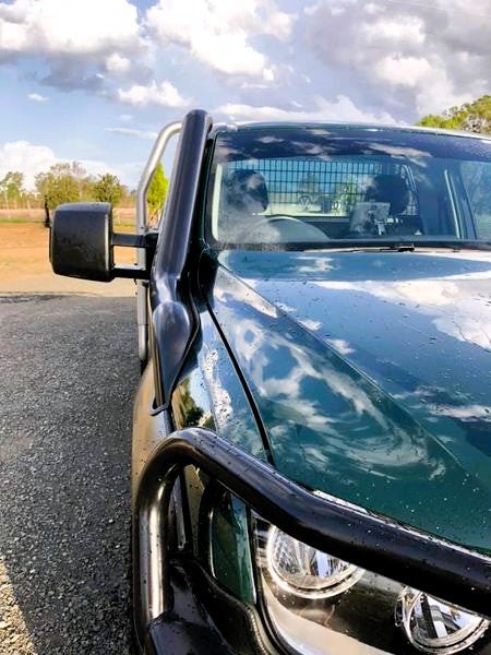 Volkswagen Amarok - Long Entry Snorkel - Basic Weld Powder Coated