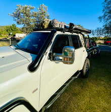 Nissan Patrol GU - Short Entry Snorkel - Basic Weld Powder Coated