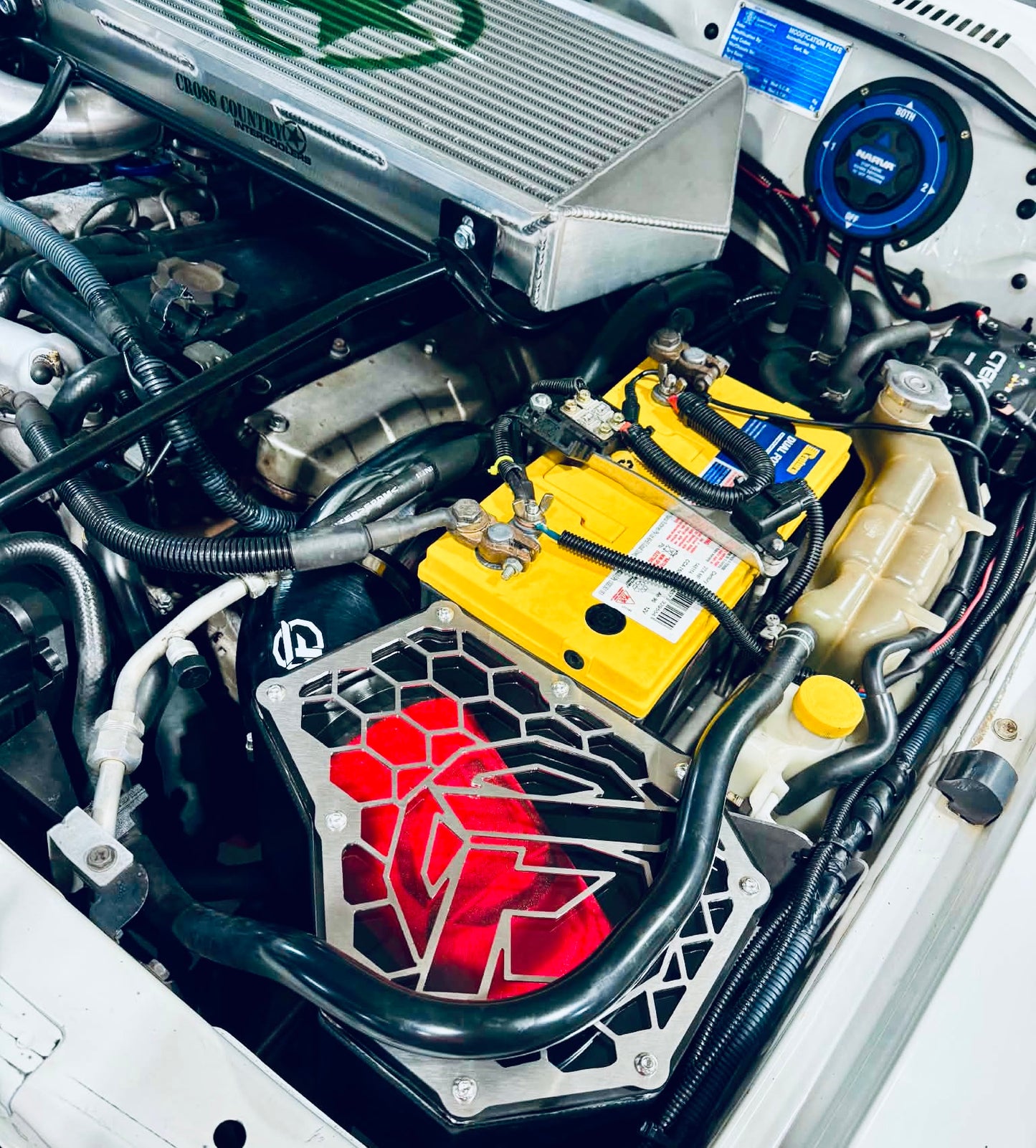 Nissan Patrol Y61 GU TD42 Clear Top Airbox/Intake - Factory Low Mount with Aftermarket Turbo