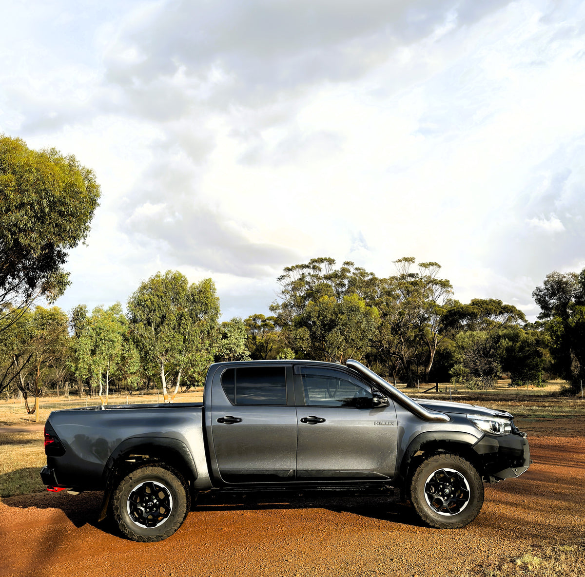 Toyota Hilux N80 - (2015 & Onward) - Cover up Snorkel - Basic Weld Polished