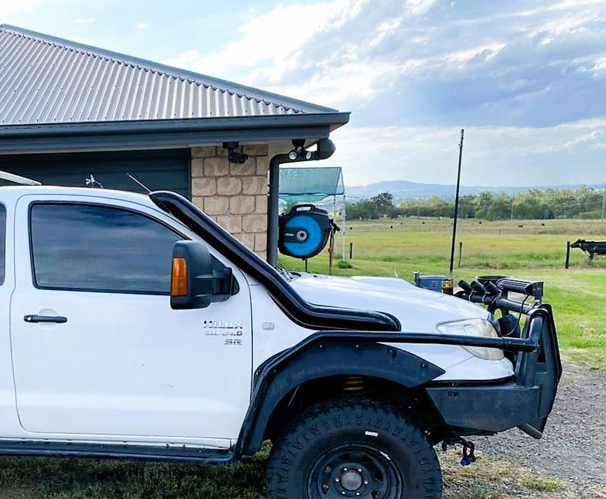 Toyota Hilux N70 - (2005 - 2014) - Cover up Snorkel - Seamless Powder Coated