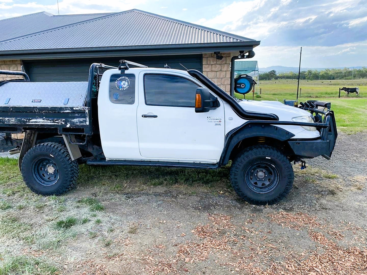 Toyota Hilux N70 - (2005 - 2014) - Cover up Snorkel - Seamless Powder Coated