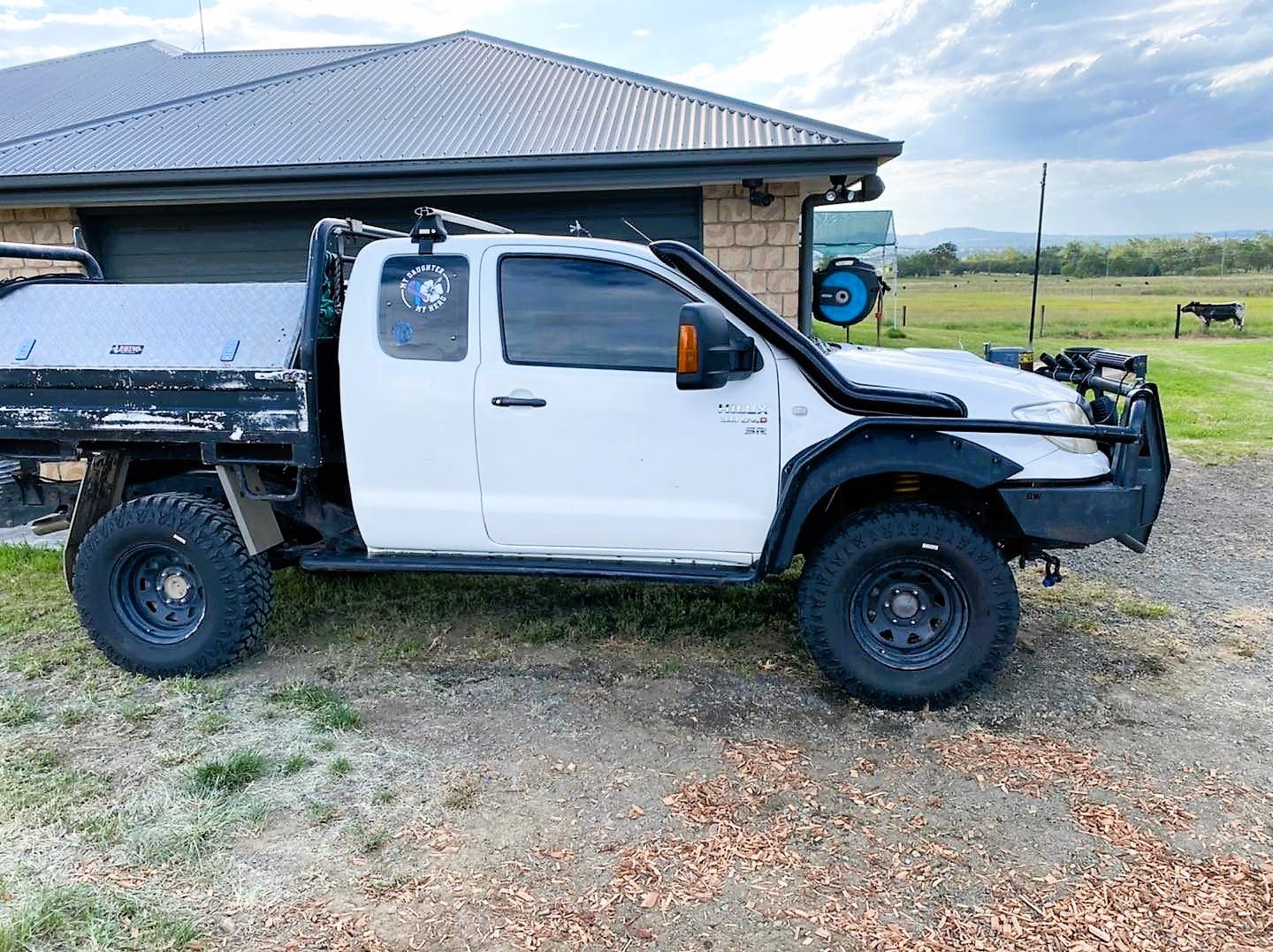 Toyota Hilux N70 (2005-2014) 4" Cover up Snorkel