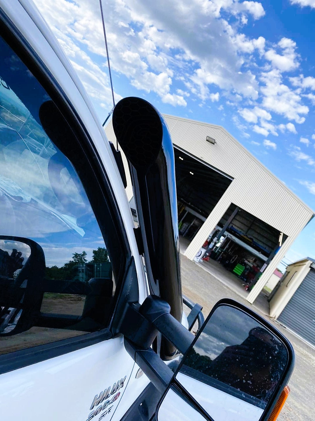 Toyota Hilux N70 (2005 - 2014) - Cover up Snorkel & Clear Top Airbox Package