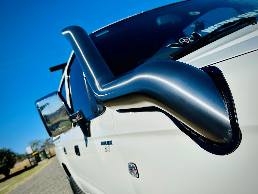 Toyota Hilux N60 3RZ 2.7 4 Cyl (1997-2004) PETROL D/Side 4" Snorkel