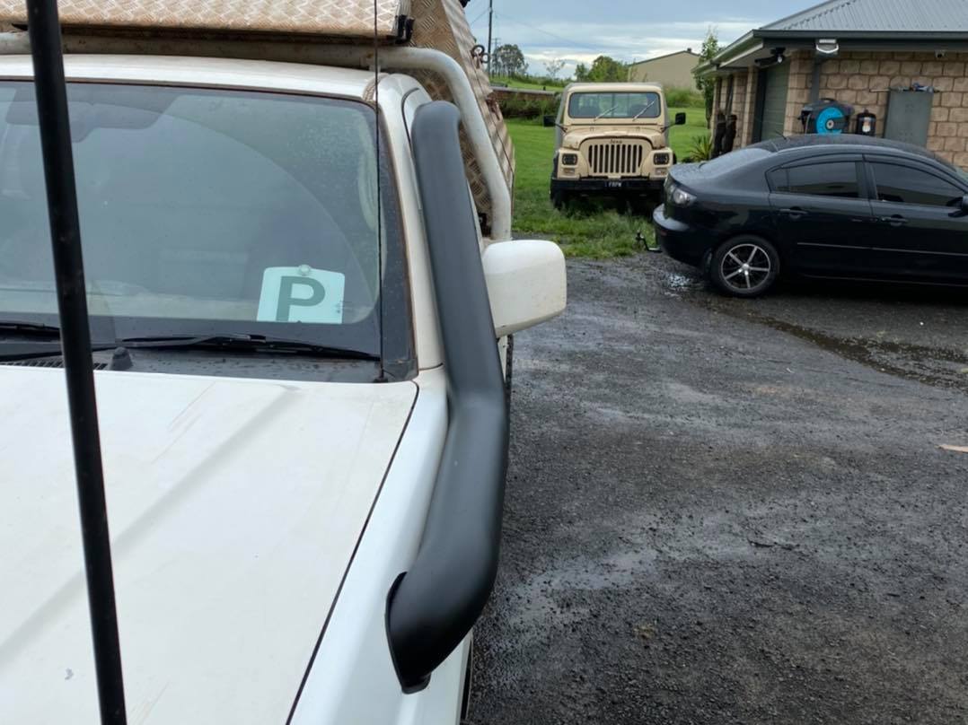 Nissan Navara D40 - Standard Snorkel & Clear Top Airbox Package
