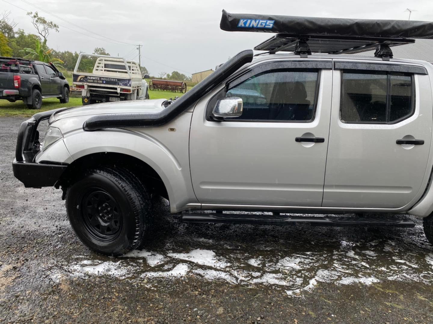 Nissan Navara D40 Spain (2.5Lt 4Cyl) Standard Snorkel & Clear Top Airb ...