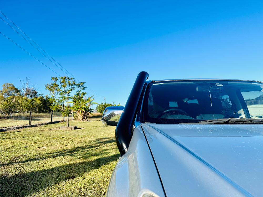 Isuzu Dmax (2012 - 2020) - Short Entry Snorkel - Basic Weld Powder Coated