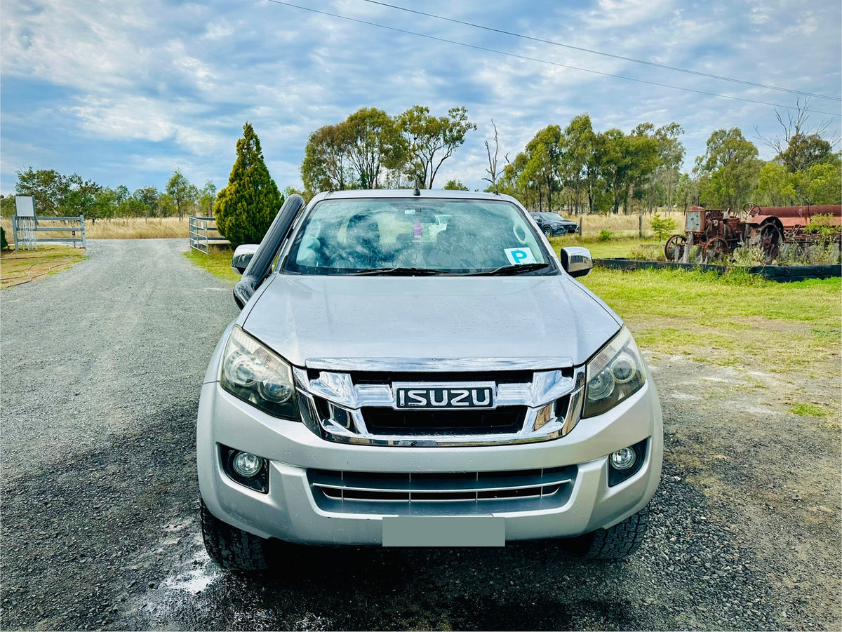 Isuzu Dmax (2012 - 2020) - Mid Entry Snorkel - Basic Weld Powder Coated
