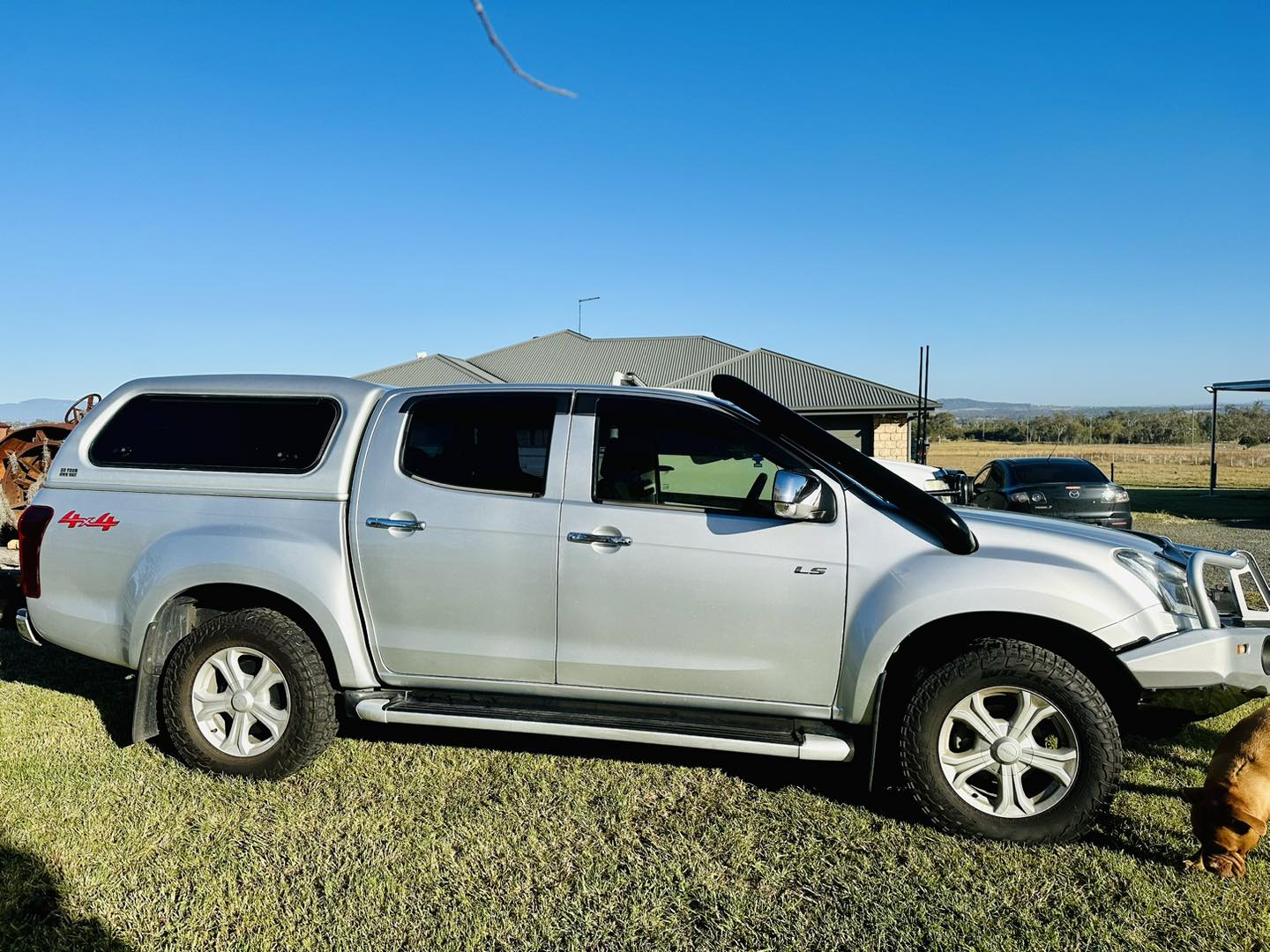 Isuzu Dmax/Mux (2012-2020) 4" Short Entry Snorkel