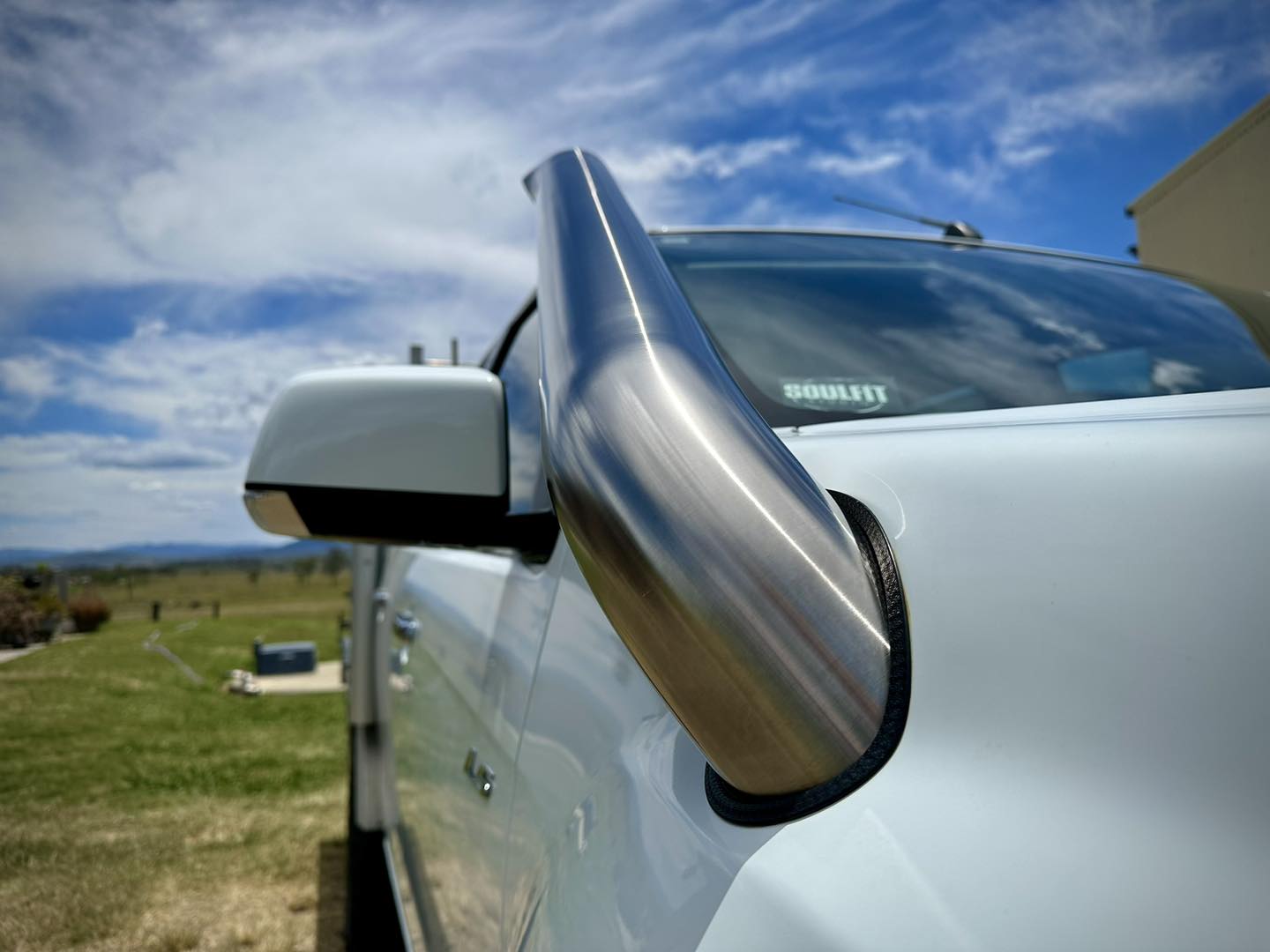 Isuzu Dmax/Mux (2012-2020) 4" Short Entry Snorkel