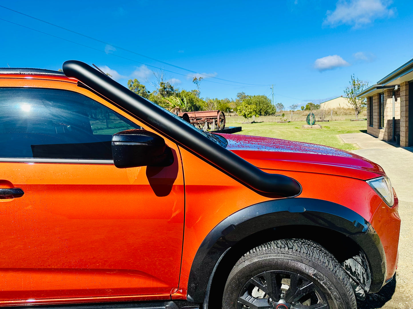 Isuzu Dmax/Mux (2021-Present) 4" Mid Entry Snorkel