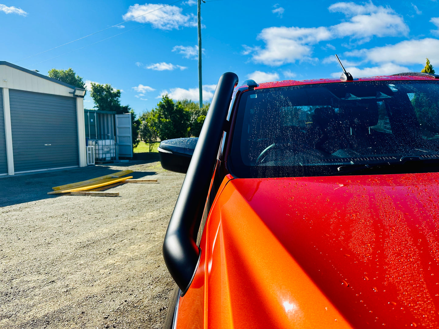 Isuzu Dmax/Mux (2021-current) - Mid Entry Snorkel & Clear Top Airbox Package