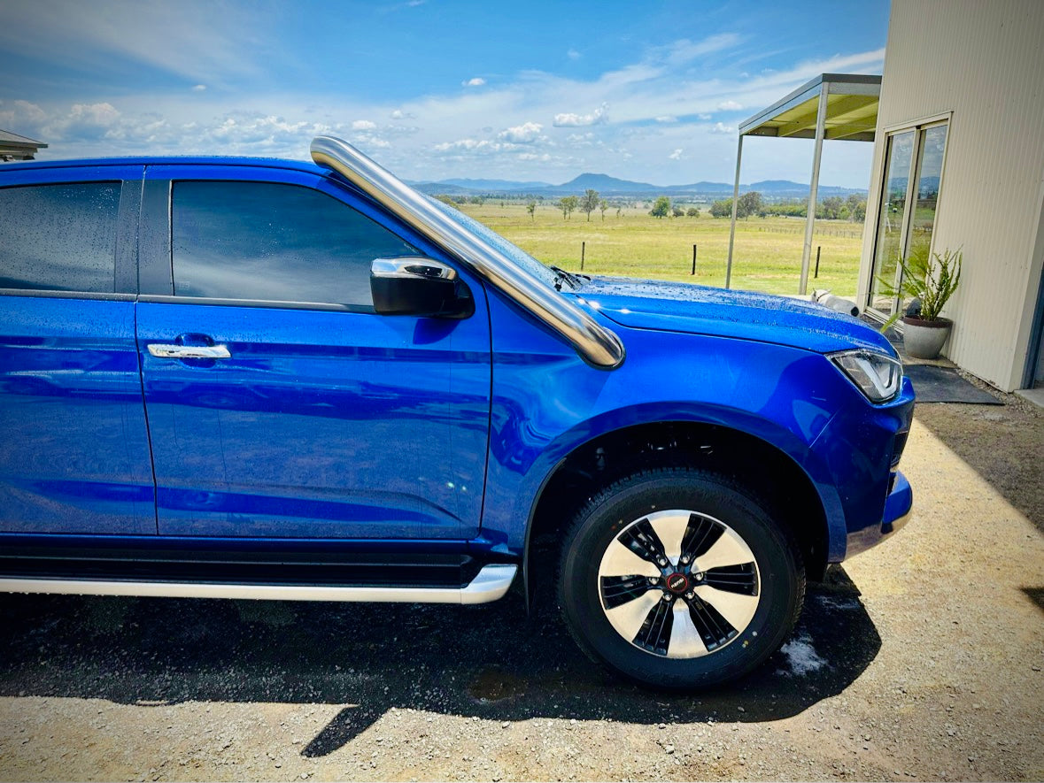Isuzu Dmax/Mux (2021-Present) 4" DUAL Short Entry Snorkels