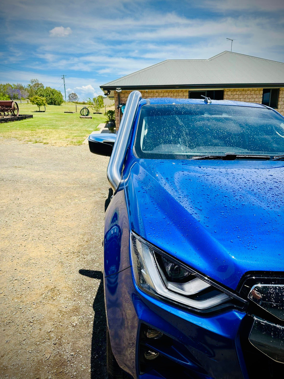 Isuzu Dmax/Mux (2021-Present) 4" DUAL Short Entry Snorkels