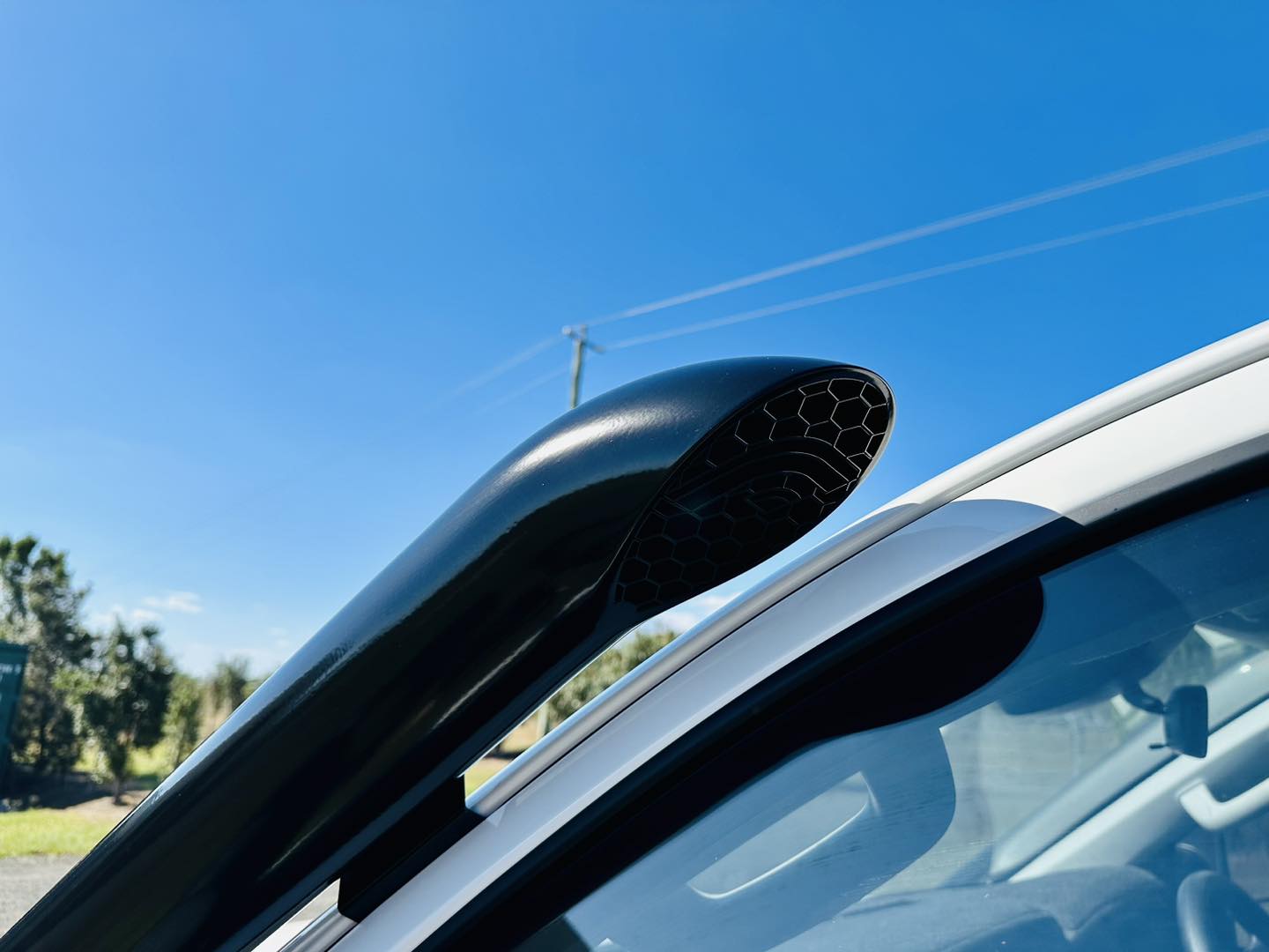 Toyota Hilux N80 - (2015 & Onward) - Short Entry DUAL Snorkels - Seamless Powder Coated