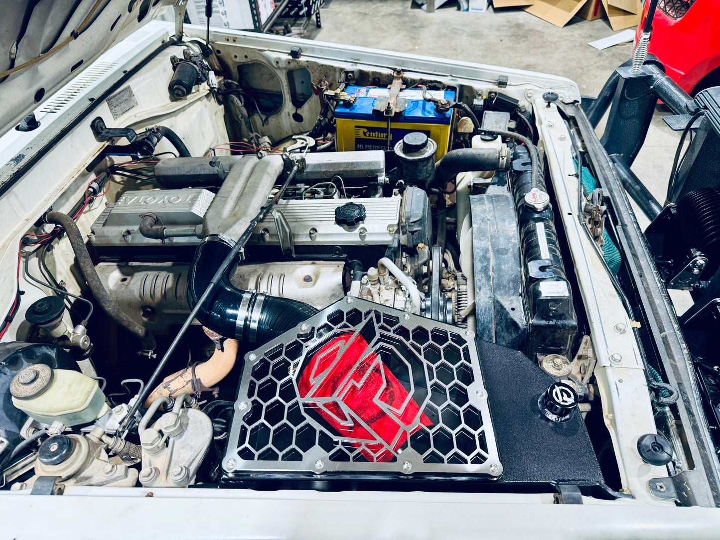 Toyota Landcruiser - 75 Series (1HZ Engine) - Clear Top Airbox/Intake Kit