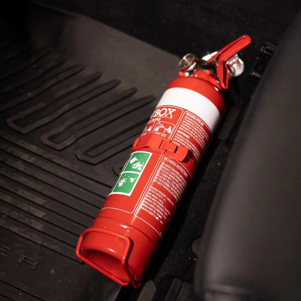 Pirate Camp Co. Fire Extinguisher Bracket - to suit Next gen Ford Ranger, Everest, Raptor 2022+