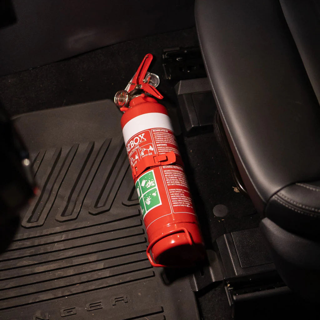 Pirate Camp Co. Fire Extinguisher Bracket - to suit Next gen Ford Ranger, Everest, Raptor 2022+