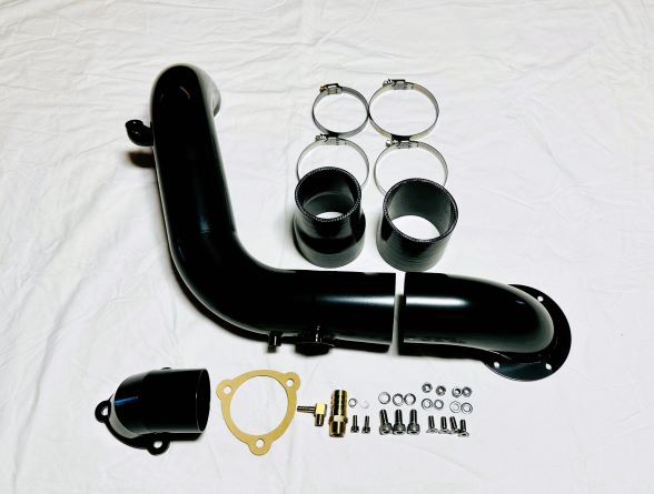 Nissan Patrol Y61 GU ZD30 DI - (2000 - 2004 August) - Direct Injection - Intake with 3" Highflow Turbo Inlet to Modify Standard Airbox