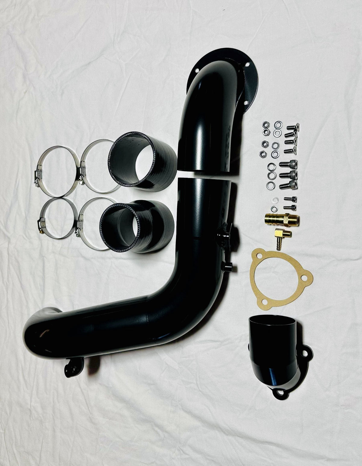 Nissan Patrol Y61 GU ZD30 DI - (2000 - 2004 August) - Direct Injection - Intake with 3" Highflow Turbo Inlet to Modify Standard Airbox