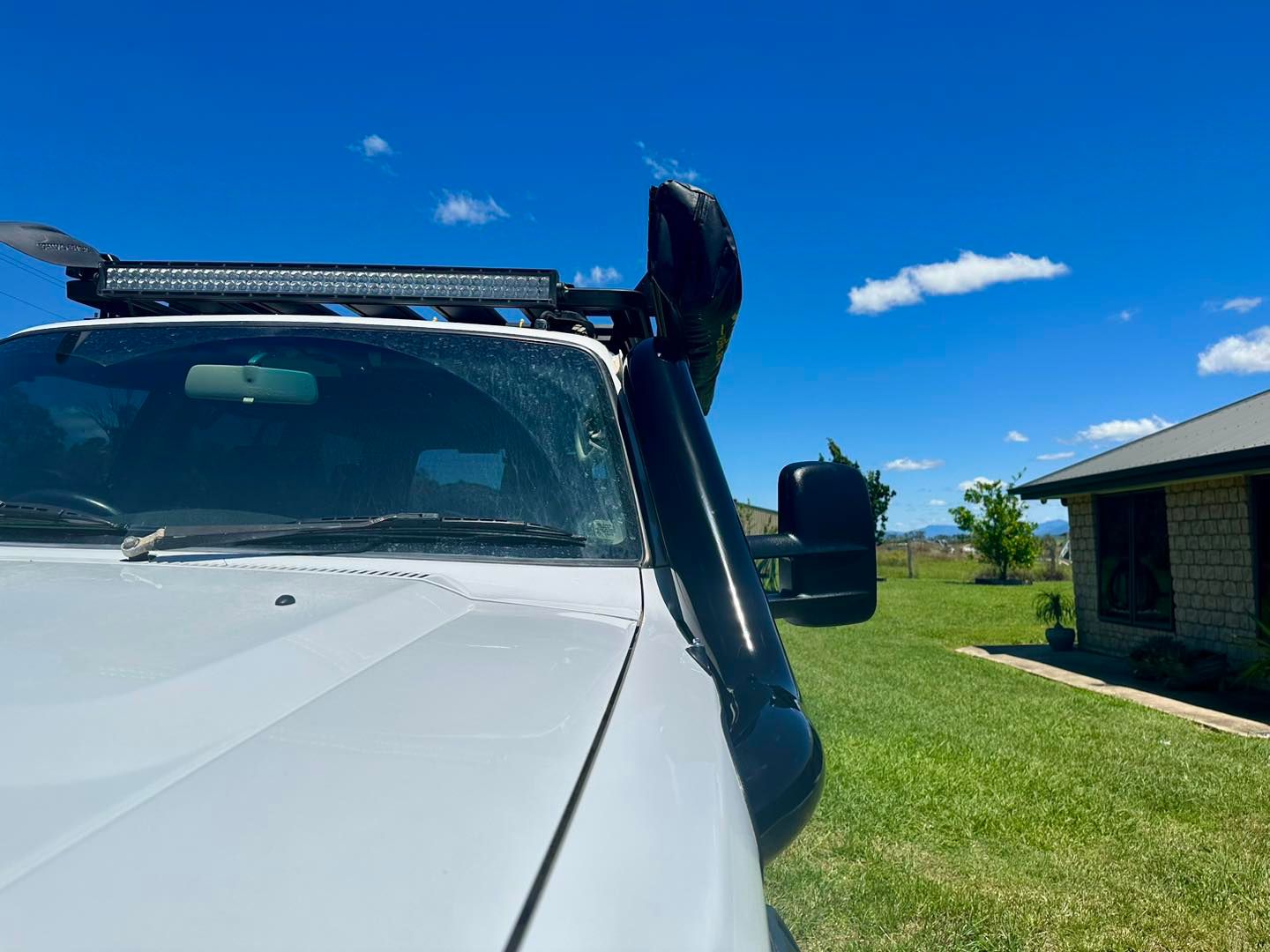 Nissan Patrol GU (TB45/TB48) 5" Mid Entry Snorkel