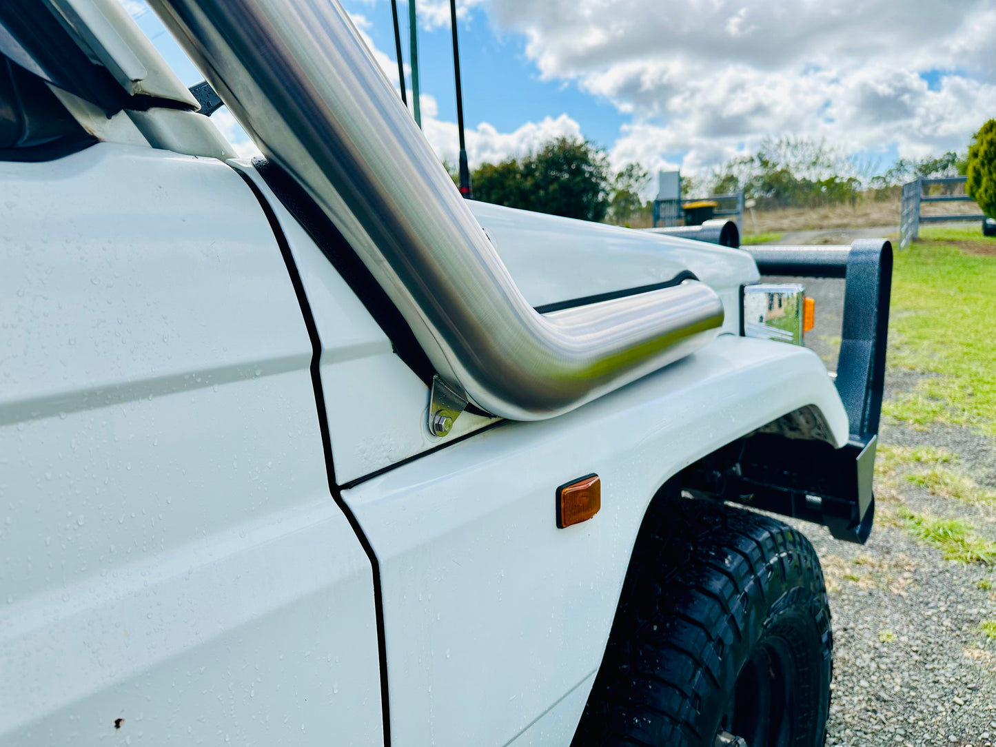 Toyota Landcruiser 75 series 4" Snorkel