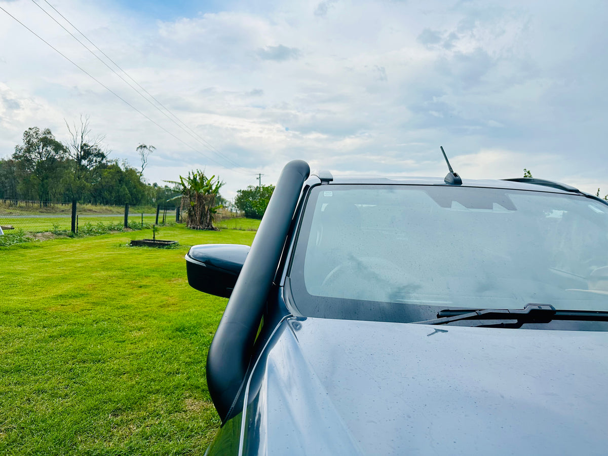 Isuzu Dmax/Mux (2021 - Present) - Short Entry Snorkel - Basic Weld Powder Coated