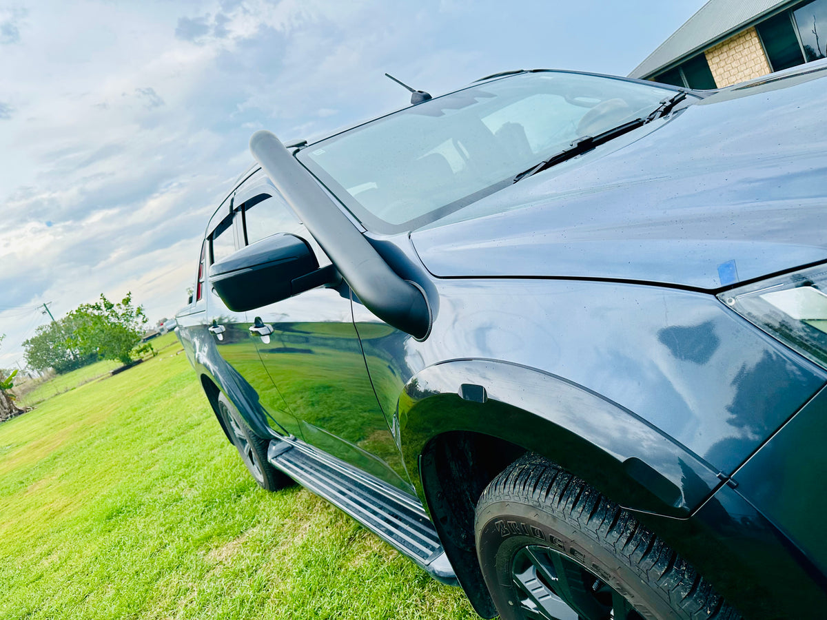 Isuzu Dmax/Mux (2021 - Present) - Short Entry Snorkel - Basic Weld Powder Coated