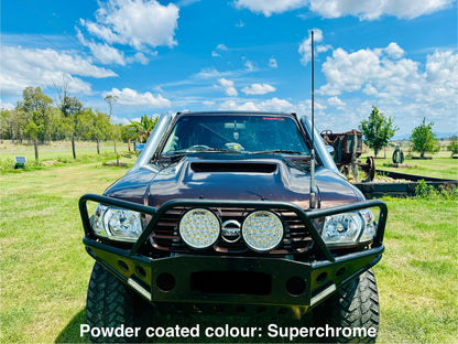 Nissan Patrol GU - 5" DUAL Snorkels - Seamless Powder Coated