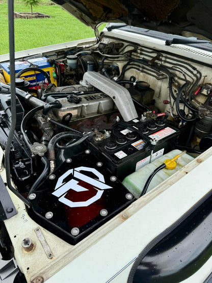 Nissan Patrol GQ - 4" Standard Snorkel & Clear Top Airbox Package