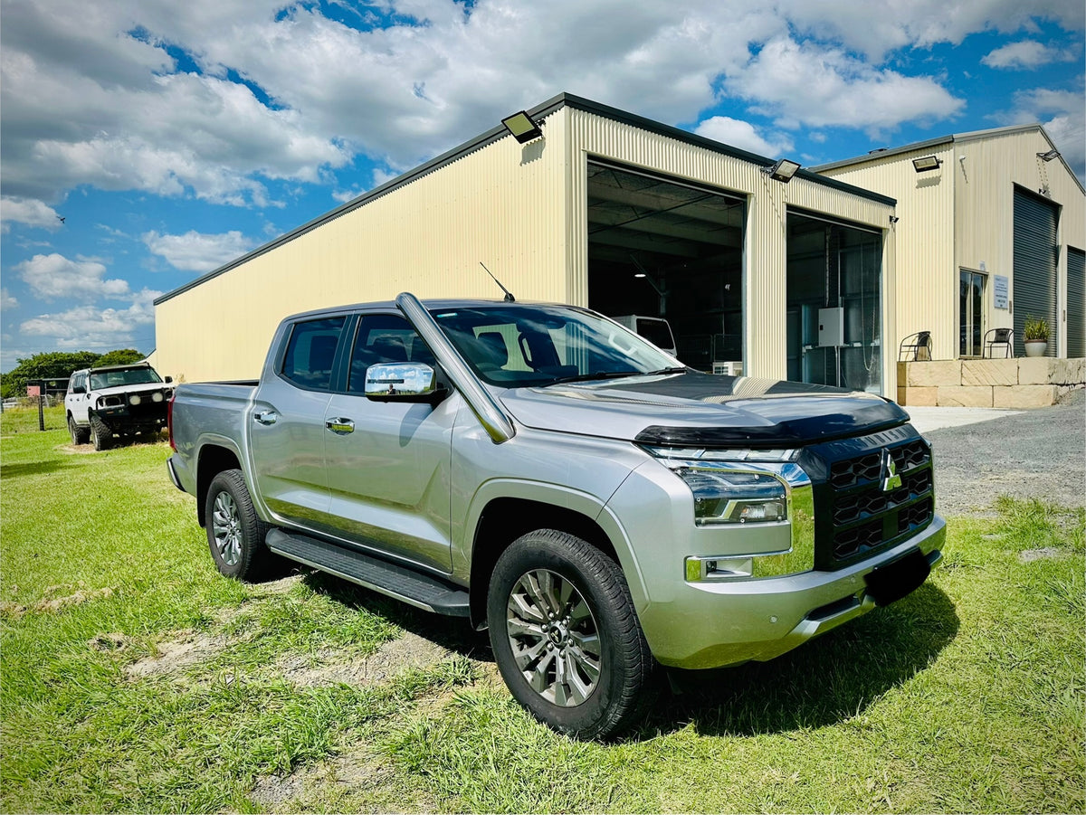 Mitsubishi Triton MV Next Gen (2023+) - Short Entry Snorkel - Seamless Polished