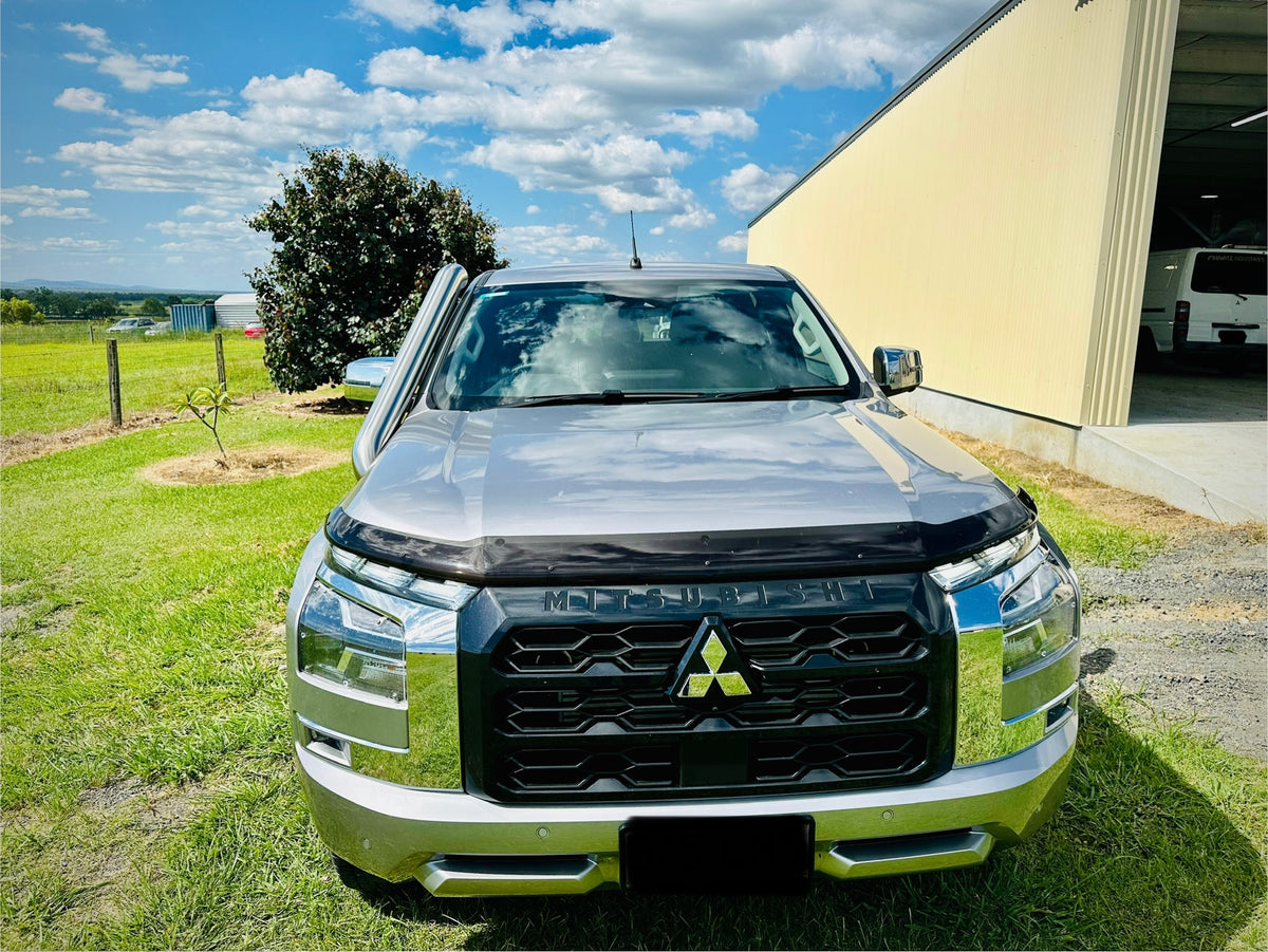 Mitsubishi Triton MV Next Gen (2023+) - Short Entry Snorkel - Basic Weld Powder Coated