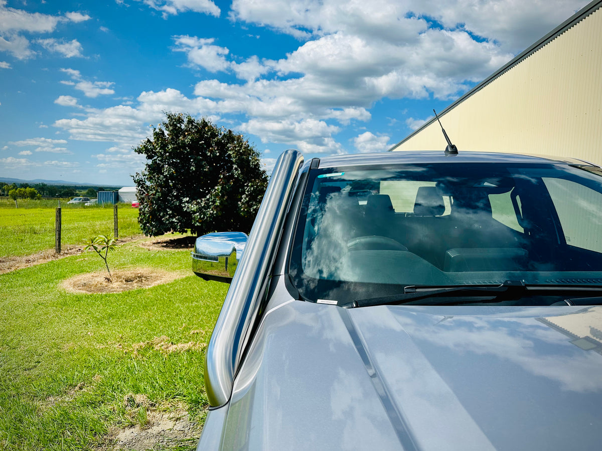 Mitsubishi Triton MV Next Gen (2023+) - Short Entry Snorkel - Seamless Polished