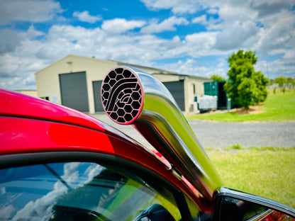 Great Wall Cannon (2020+) - Short Entry Snorkel - Seamless Powder Coated