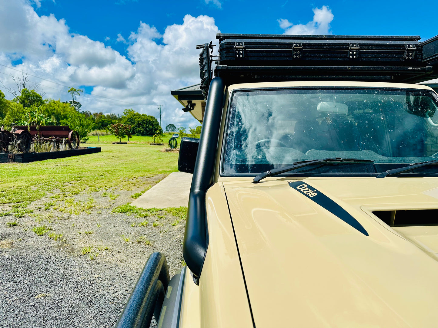 Toyota Landcruiser (2007-2023) - VDJ 79/76 Series - 4" Snorkel + Airbox (Pod Filter) Package