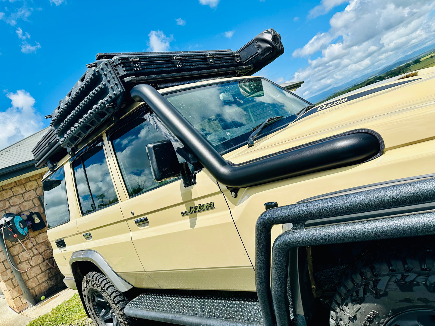 Toyota Landcruiser (2007-2023) - VDJ 79/76 Series - 4" Snorkel + Airbox (Pod Filter) Package